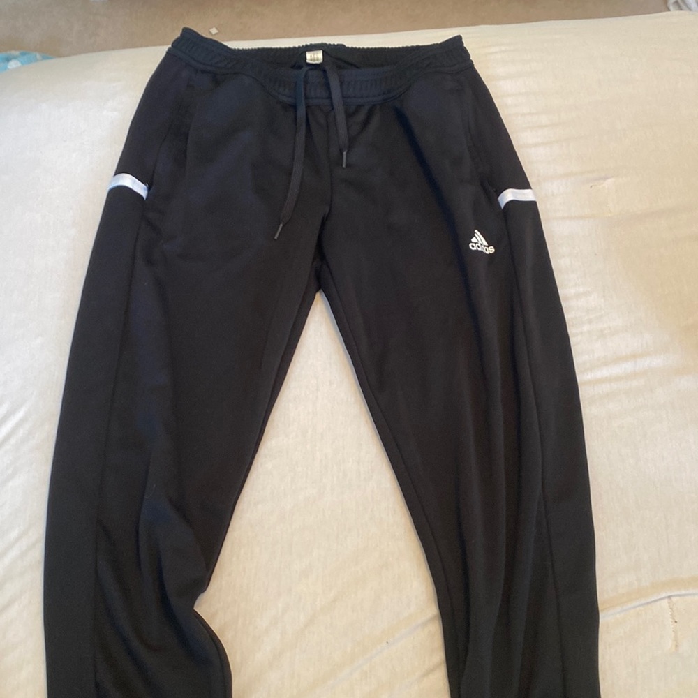 Black athletic sweat pants